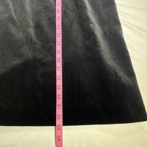 NEW NWT J. Crew Black Velvet Bow Strapless Fitted Cocktail Party Dress Size 6 - Picture 15 of 16